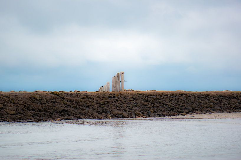 breakwater of Westkapelle by Tania Perneel