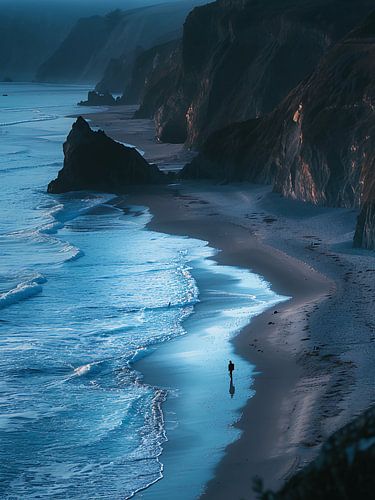 Californisch zeegezicht