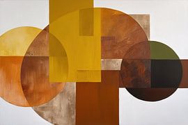 Geometric abstract art design by Art & Soul Creations