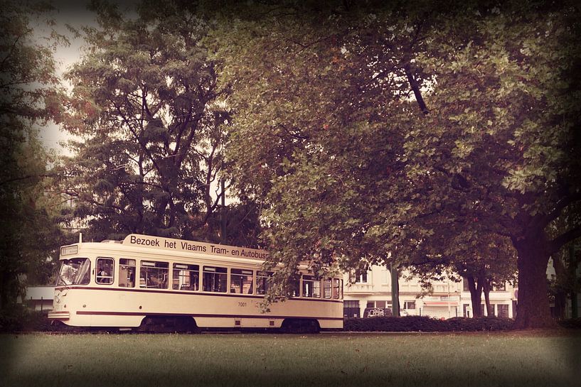 Straßenbahn im Nostalgie-Look von Els F.
