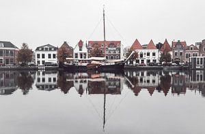 Haarlem: Spaarne reflections. by OK