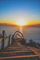 Zonsondergang op Madeira