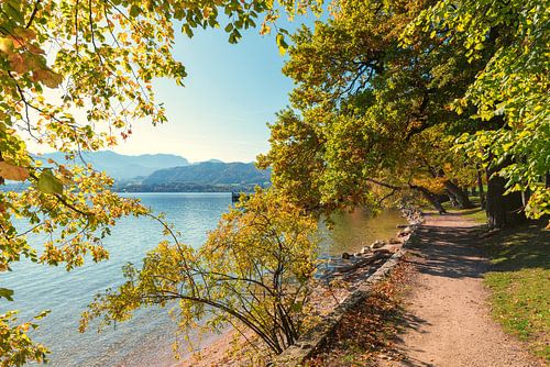 Herfst in Gmunden aan de Traunsee