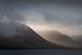 Fjordlandschaft in den Wolken von Edwin Mooijaart