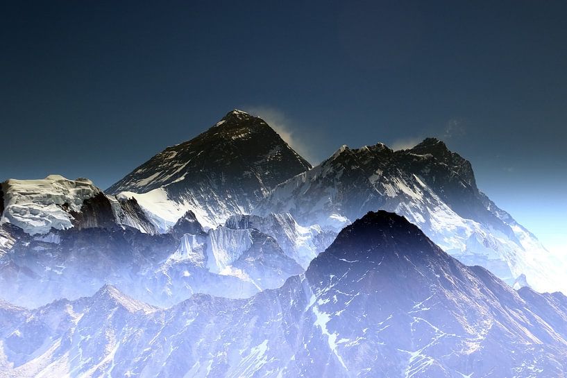 Mount Everest Gipfel von Gerhard Albicker