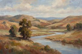 Meandering light by Levi Schreuder