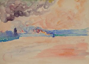 Henri-Edmond Cross - Boot auf dem Meer (1899)