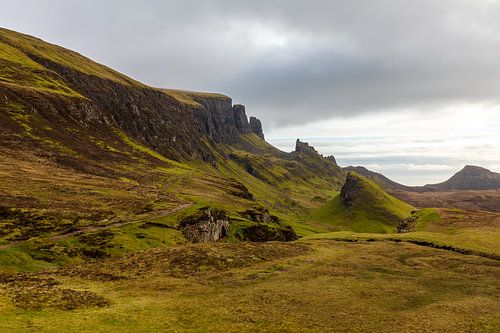 Scotland Isle of Skye: Erstaunliche Aussicht Quiraing
