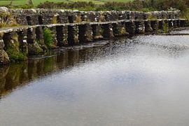 Die Clapper Bridge von  Bunlahinch