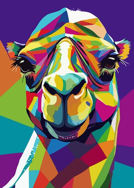 Camel Pop Art by MIROKKU