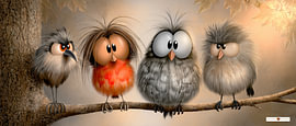 Funny Little Birds