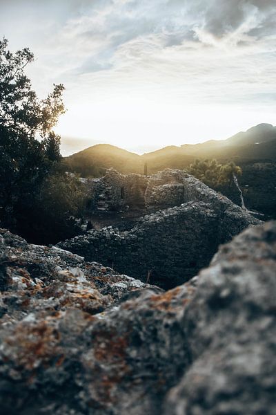 Castle Greece by Atlasinmyhand
