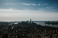 Skyline New York from The Empire State Building | Colorful travel photography by Trix Leeflang thumbnail