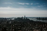 Skyline New York from The Empire State Building | Colorful travel photography
