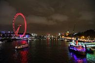London Eye in Londen van Jeroen Koppes thumbnail