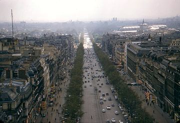 Weinlesefoto Paris von Jaap Ros