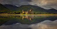 Kilchurn Castle sunset by Wojciech Kruczynski thumbnail