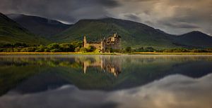 Kilchurn Castle Sonnenuntergang