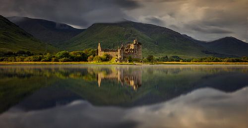 Zonsondergang van het Kasteel Kilchurn