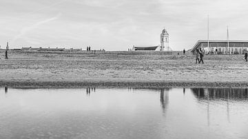 Reflectie (B/W) by Jordy Kortekaas