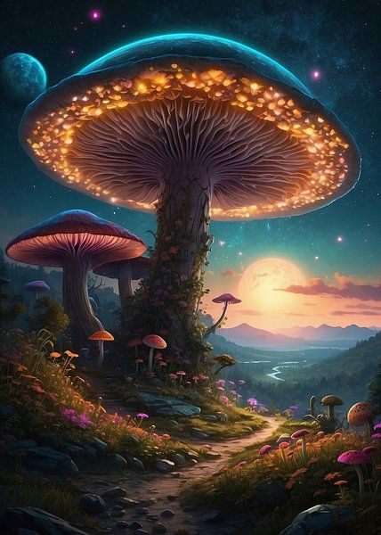 champignon géant par Muhammad Yunus