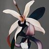 Kunstzinnige orchidee van Carla Van Iersel