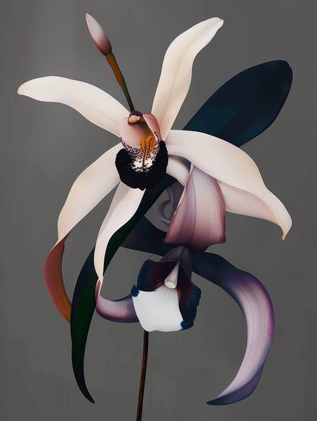 Artful orchid by Carla Van Iersel