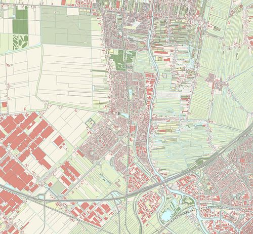 Carte de Waddinxveen