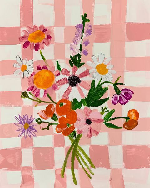 Colourful flowers by Studio Allee