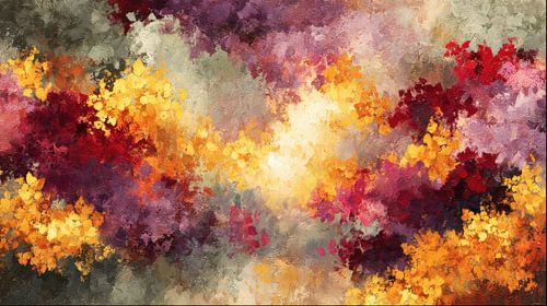 Licht durch Herbstlaub