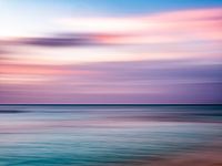 Gesponnen van een strand - Abstracte Kunst 1
