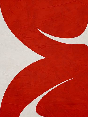 Art abstrait géométrique organique moderne