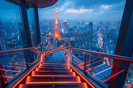 Treppen im und um das Haus von Egon Zitter