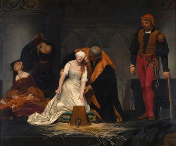 De executie van Jane Grey, Paul Delaroche