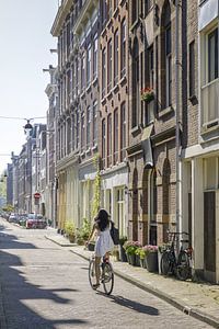 Amsterdam à vélo sur Rob van der Teen