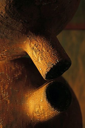 Pottery in reflection