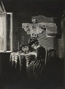 Zonnestralen - Paula, Berlijn (1889) door Alfred Stieglitz van Peter Balan