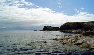 Küste am St. John's Point  in Irland
