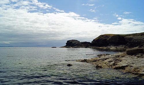 Kust bij St. John's Point in Ierland