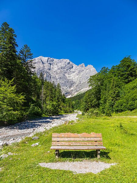 Landschaft  im Rißtal bei der Eng Alm in Österreich von Rico Ködder