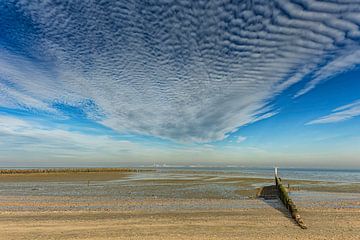 Landschap Zeeland van Jerry Bouwmeester