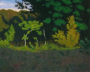 Félix Vallotton - Am Rande des Waldes (1920)