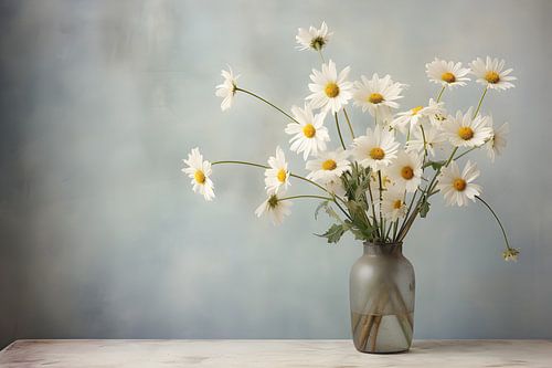 White summer flowers