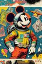 Mickey As Astronaut by Treechild thumbnail