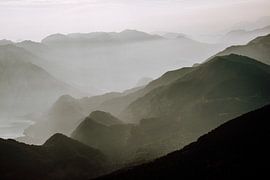 Minimalist and abstract mountain landscape in Austria by Holly Klein Oonk