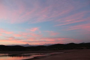 Zonsondergang, Oudtshoorn, Zuid-Akrika