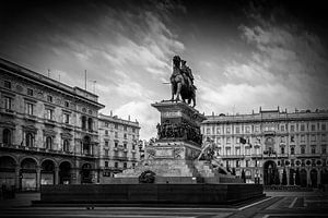 MAILAND Reiterstatue Vittorio Emanuele II