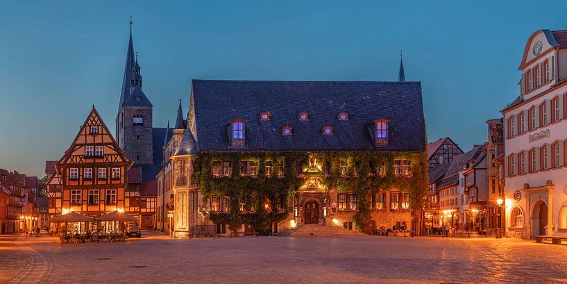 Quedlinburg at the blue hour by Markus Lange