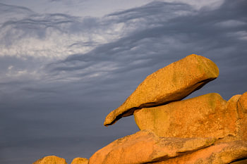 Felsen in der Bretagne