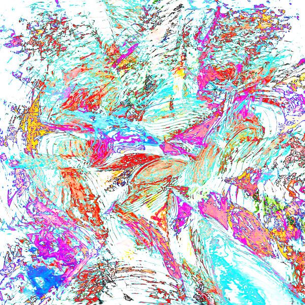 Brushstrokes LXXVI by Maurice Dawson